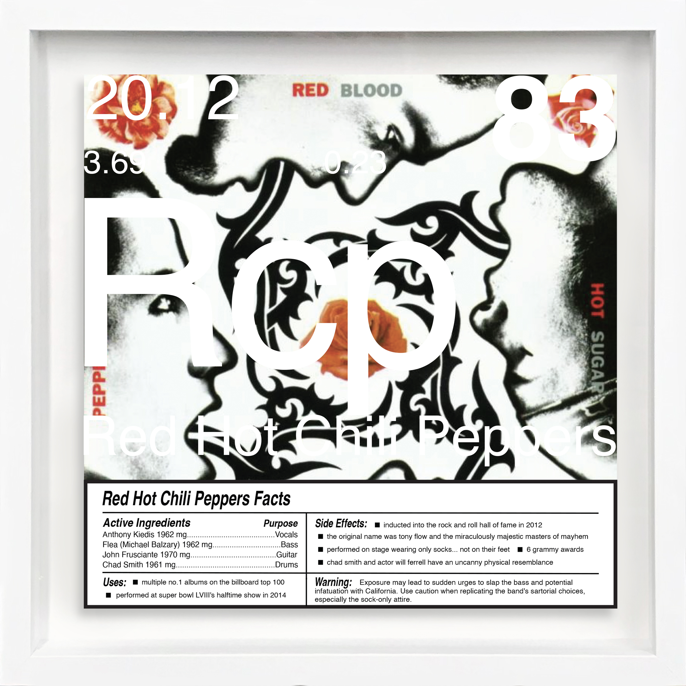 Red Hot Chili Peppers artwork